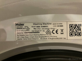 SLEVA Pračka STĚHOVÁNÍ užší HAIER HW80-B14959TU1-S bílá - 5