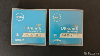 Datová páska/kazeta Dell LTO-6/Ultrium-2.5TB/6.25TB (2 kusy) - 5