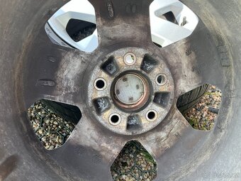 4x alu disky 5x110 R16, letní pneu 70% - 5