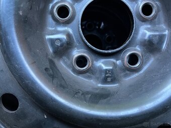 Plechové disky r16 , pneu 205/60 r16 zimní - 5