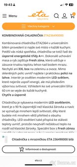 Lednice ETA A++ - 5