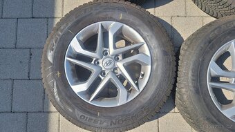 Alu kola Hyundai 16" 5x114,3 pneu 215/70 R16 6-7mm Ix35 - 5