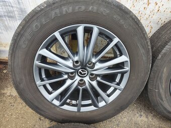 17"letní alu sada 5x114 origo Mazda CX5 CX7 225/65 TPMS - 5