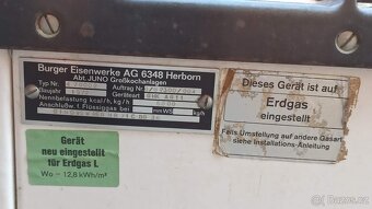 Robustní plynová stolička JUNO na zemní plyn - 5