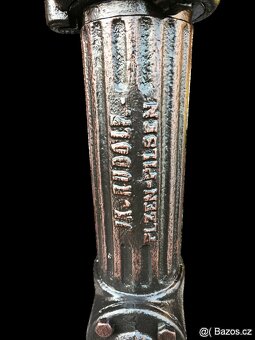 Stará antická Litinová Ruční pumpa na vodu studnu - 5