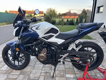 Honda CB500F - 17 tis. km, TOP stav, po STK - 5
