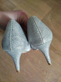 Stříbrné lodičky Buffalo, vel. 38 - 5