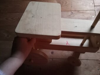 Dřevěný traktůrek - 5