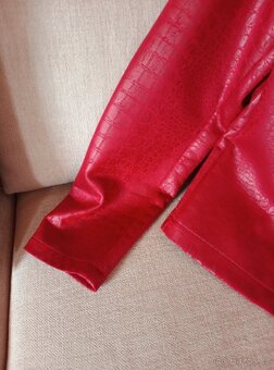 Krásné vín.červ.sako v.44 nové - 5