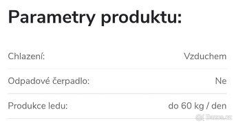 Brema výrobník ledu - 5