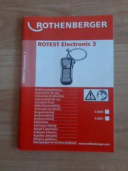 Detektor plynu Rothenberger - 5