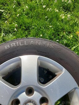 Letních Sada ALU kol Škoda Octavia 15" 1Z0601025K - 5