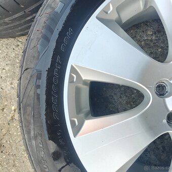 Hliníkové disky Subaru outback 5X100 7X17 Et48 - 5