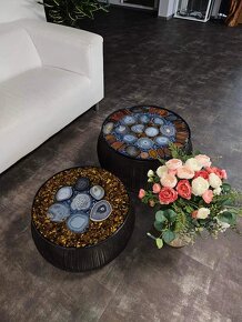 designové stolky - minerály - 5