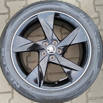 Originál sada disků Škoda Kamiq, Scala 5x100 R17 Volans - 5