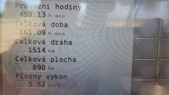 6-9ha/h secí stroj 48+24 botek Farmet Falcon6 agro přívěs za - 5