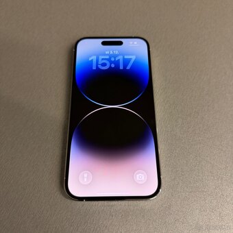 Jako nový iPhone 14 Pro 128GB silver, rok záruka - 5