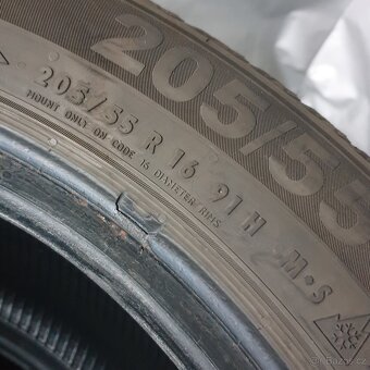 Zimní pneumatiky Semperit 205/55 R16 č. AP225 - 5