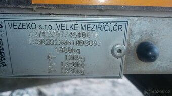 Prodám bržděný přívěs - 5