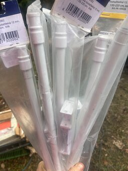 garnýže, tyče na záclony, tyče na závěsy, rolety - 5