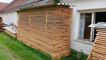 Borové hranoly, fošny, prkna - 5