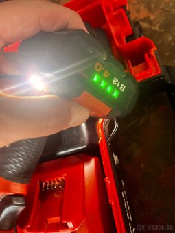 Hilti sfe 2 a12 zánovní multifunkční aku šroubovák komplet - 5