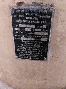 Retro odstředivka prádla OB8 z r. 1958. - 5