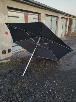 NOVÝ slunečník DOPPLER SL-AZ 220 Antracit - 5