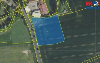 Prodej pozemku 4.405 m2 pro výstavbu rodinných domů v Horníc - 5