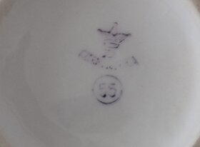 Sada 5 hrnků s motivy ovoce - retro - 5