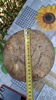 Stará keramická dóza – kamenáč výška 25 cm - 5