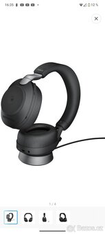 Profi prémiová sluchátka Jabra Evolve2 85 MS Stereo - 5