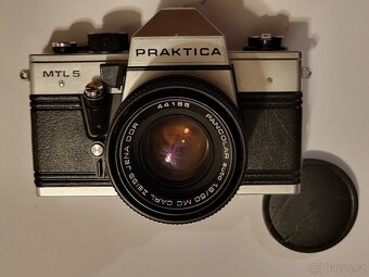 fotoaparát Practica MTL5 s objektivem Pancolar 1.8/50 - 5