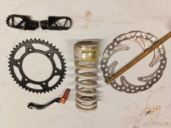 Díly ktm 520 2002 - 5