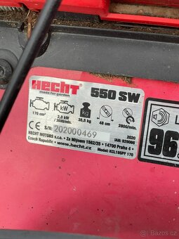 Benzínová sekačka Hecht SW 550 s pojezdem - 5