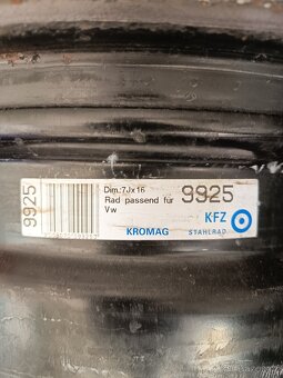 Ráfky 5x112. 7Jx16 - 5