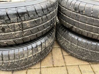 4x litá kola 5x114 R16, zimní pneu 80% - 5