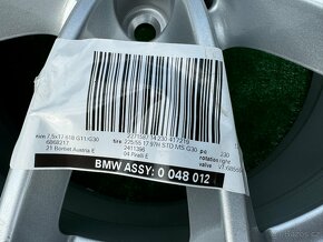 Originál alu kola Bmw Styling 618 5x112 r17 nová - 5