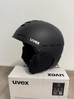 Helma Uvex Legend 2.0, vel. 59 – 62 cm, černá matná - 5