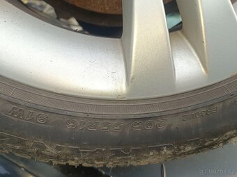 Kola BMW e90 e91 e92 E87 E81 letní pneu 205/55 R16 - 5