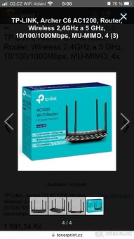 Tp- link AC 1290 Wi-Fi Router 2,4 GHz - 5