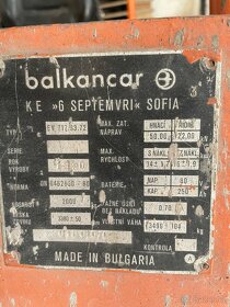 Vysokozdvižný vozík Balkancar elektrický - 5