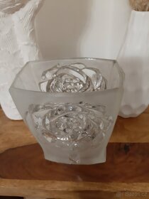 Váza z lisovaného skla v matované verzi - V. Zajíc - 5