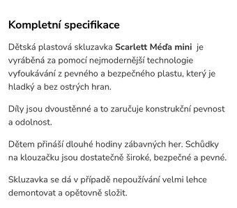 Klouzačka Scarlett - 5
