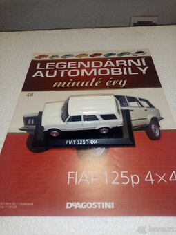Kovové Autíčko Fiat 125p 4x4 - 5