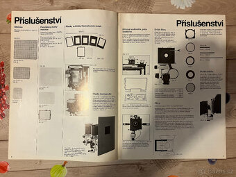 SINAR - příslušenství - foto prospekt - 5