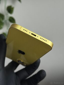 iPhone 14 128GB žlutý - 100% baterie, DPH - 5