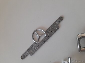 Mercedes - táhlo plynu 170V, nápisy, štítky, loga, viz foto - 5