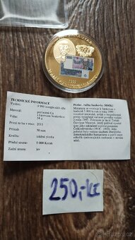 Mince 5000-česká mincovna - 5