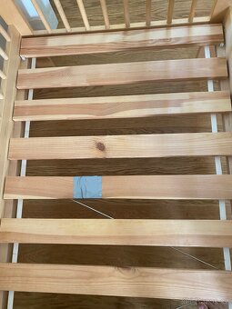 IKEA detska postel 160cm + matrace + rost + zabrana - 5